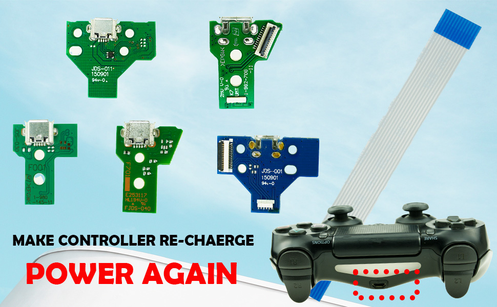 charging port for ps4 slim pro controller