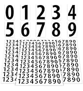 1200 Pcs Number Labes, 1