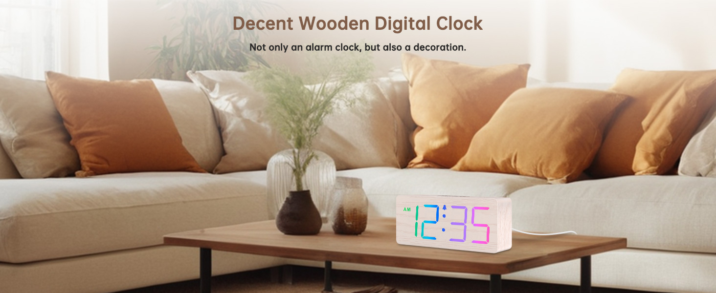 digital alarm clocks for bedrooms