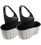 COIYINGJAUNEI Kitchen Sink Caddy Sponge Holder for Kitchen Sink Accessories Organizer Dish Sponge...