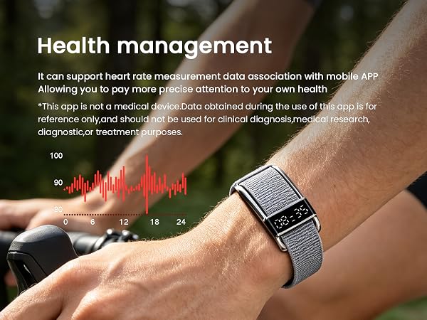 fitness tracker with heart rate monitor