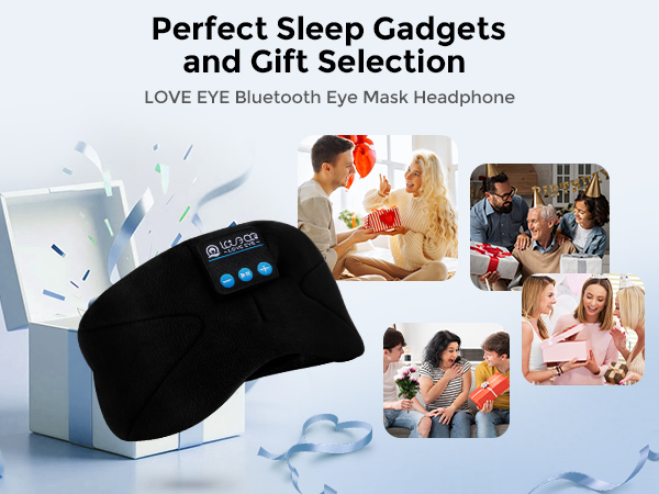 sleep mask with headphones