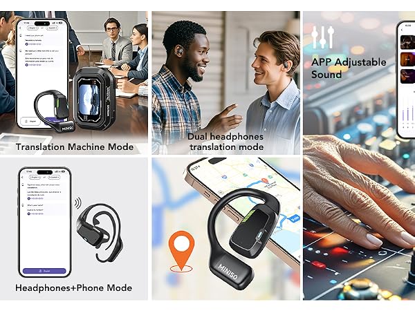 translating earbuds language translator device translating earbuds Headphones translating earbuds