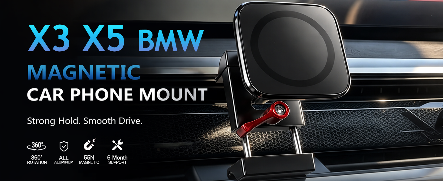 2025 2026 BMW X3/X5/X7 Phone Mount