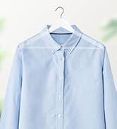 HOUSE DAY White Wooden Hangers 10 Pack, Solid Wood Hanger with Non Slip Pant Bar, Heavy Duty Wood...