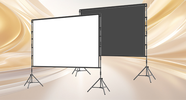 Projector Screen with Stand