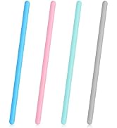 Gartful 4PCS Colored Silicone Stir Sticks, Reusable Mixing Sticks for Epoxy Resin, Paint, Making ...