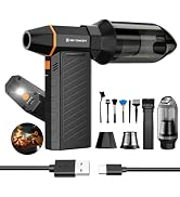 K&F Concept BS500M 2 in1 Magnetic Compressed Air Duster, Electric Air Duster|300000RPM Vacuum Cle...