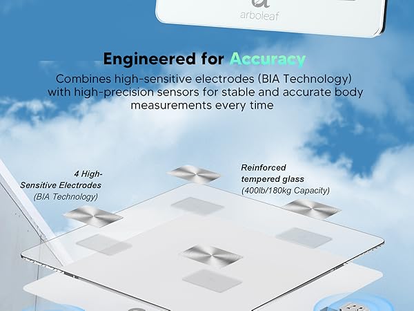 arboleaf body fat scale