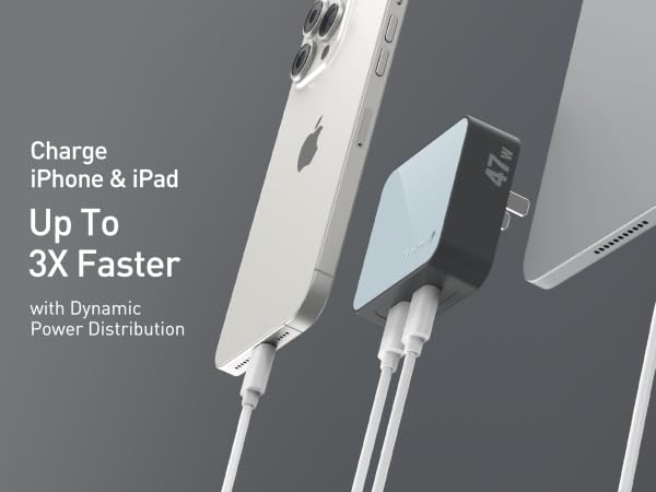 dual usb c wall charger