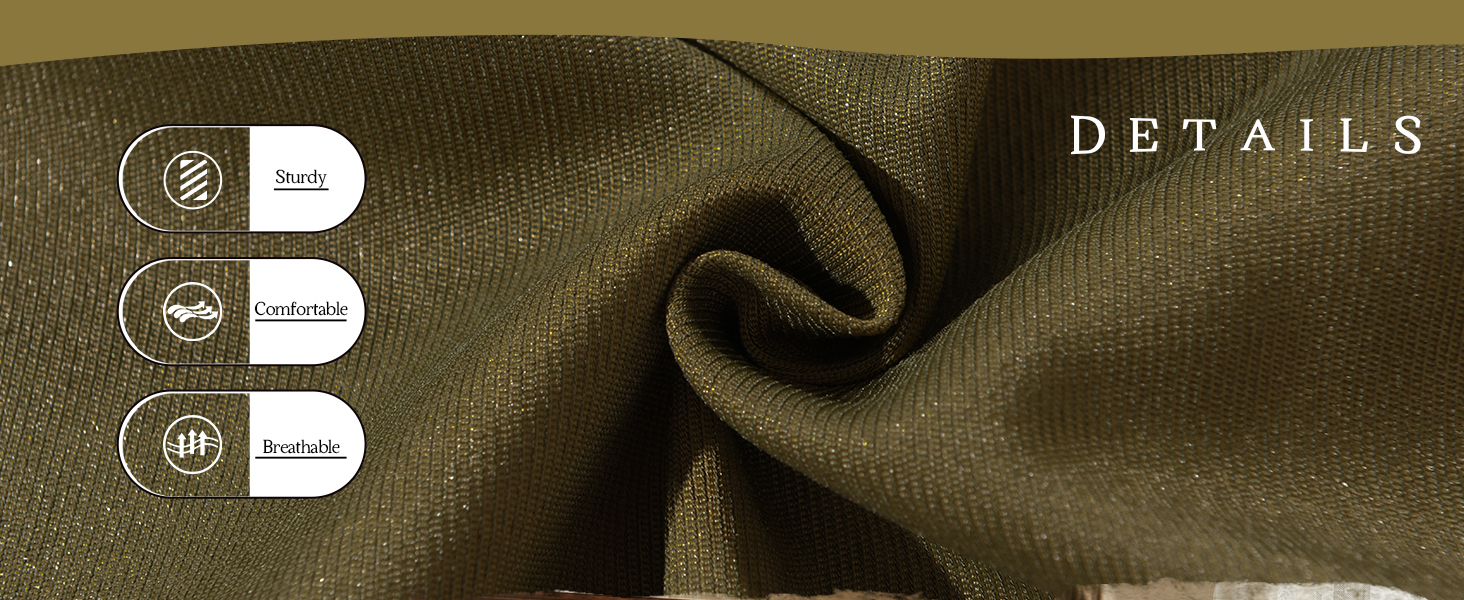 comfortable fabric