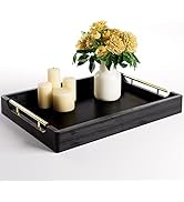 Black Coffee Table Tray 16.5
