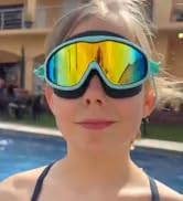 KIDS goggles with fabric strap