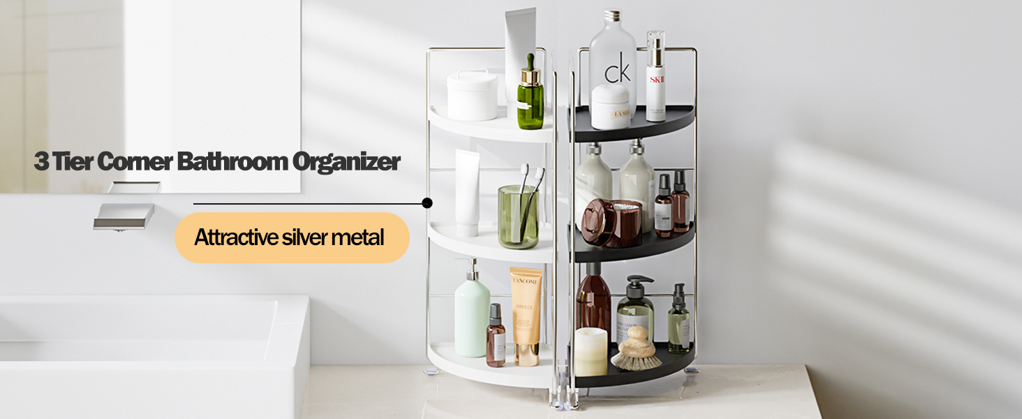 corner bathroom organizer