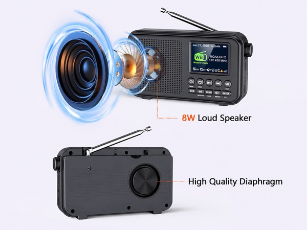 8w loud speaker