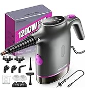 POPCHOSE Handheld Steam Cleaner for Home, Portable Pressurized Steamer for Cleaning Floor, Grout,...