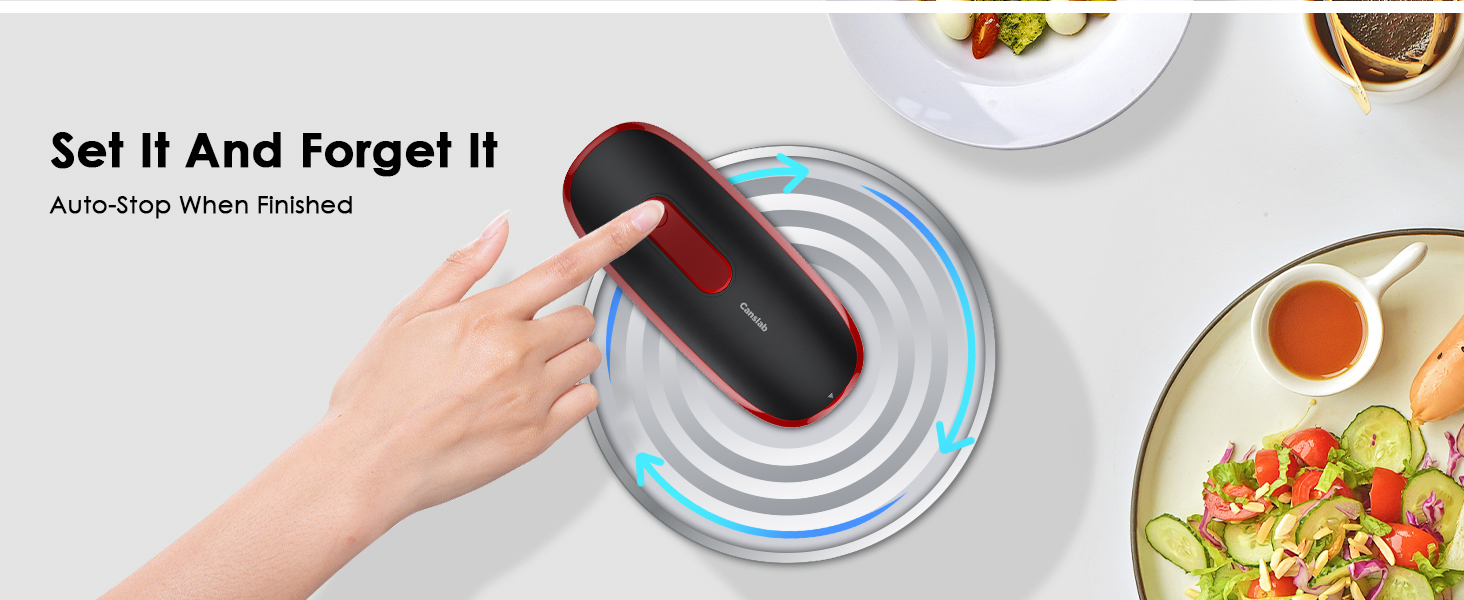 True ONE-TOUCH Operation with Auto Shut-off