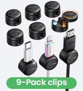 9pack cable clips