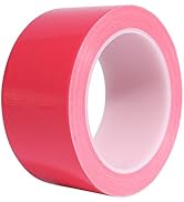 Kwtpsg Pink Duct Tape Heavy Duty, Waterproof Strong Adhesive Duct Tape for Indoor Outdoor Repairs...