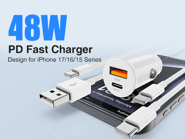48W Fast Car Charger