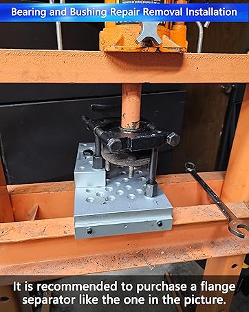 ZKTOOL Universal Drill Press Support Block Plate Tool Set Kit, 30 Ton