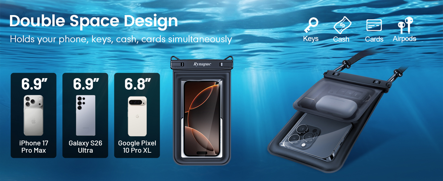 waterproof phone case with lanyard