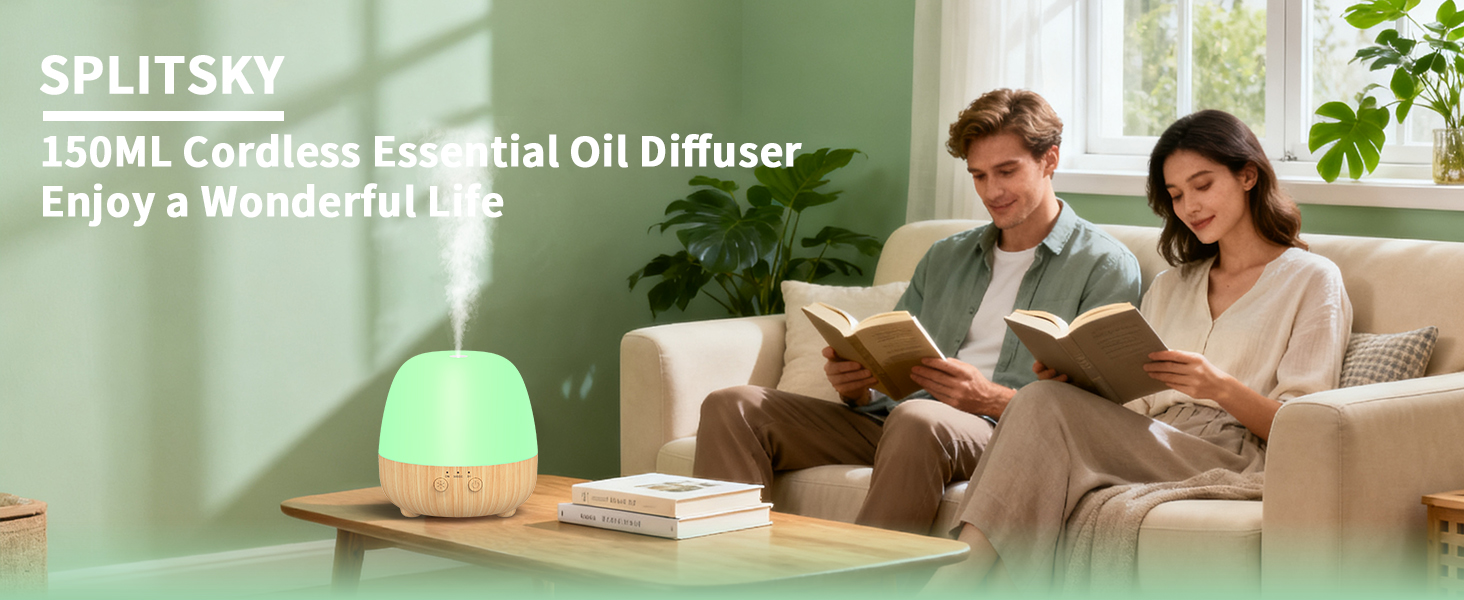 wireless diffusers for essential oils