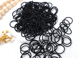 Perfect size little hair ties for baby girls