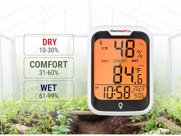 thermometer and hygrometer