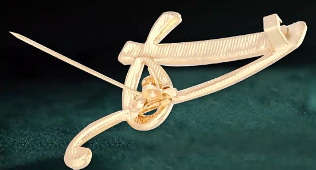 Initial Brooch