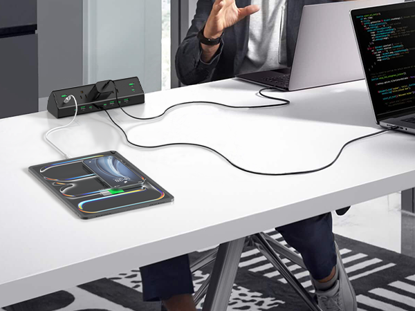 desk clamp power strip