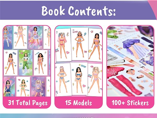 K-pop Sticker dress up