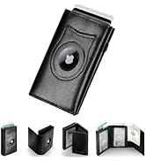 Wallet for Men Minimalist Compact Pop Up Credit Card Holder, Front Pocket Smart RFID Blocking Men...
