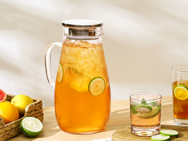 glass pitcher