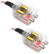 yorpyep High Frequency to Low Frequency Output Converter, Subwoofer Modified Car Audio Converter,...