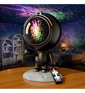 AIRIVO Star Projector,Astronaut Galaxy Projector Night Light Bluetooth Speaker with Remote,White ...