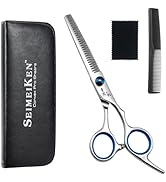 Hair Cutting Scissors, Thinning Shears Professional Haircut Scissors, 6.0 Inch Texturizing Teeth ...