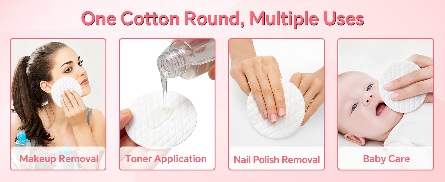 One Cotton Round, Multiple Uses