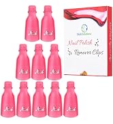 Slick- Nail Polish Remover Clips, 10 pcs, Soak Off Gel Polish Remover Clips, Nail Clips, Nail Rem...