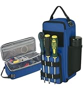 LAKE OF FIRE 12.6" Small Tool Bag Pouch for Men with Multiple Pockets, Waterproof Heavy Duty Tool...