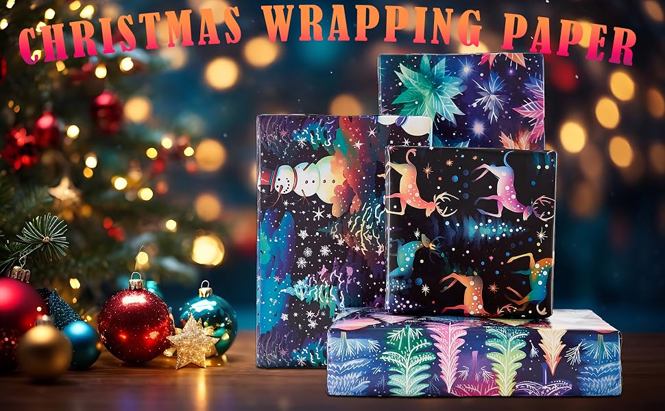 christmas wrapping paper