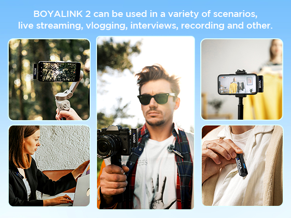 BOYALINK2 WIRELESS LAVALIER MICROPHONE