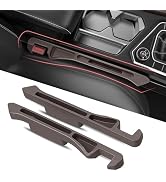 Car Seat Gap Filler 2Pack, Inserts Between Seats Console with Organizer Storage Upgraded Phone Ho...