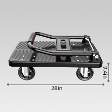 foldable cart with wheels