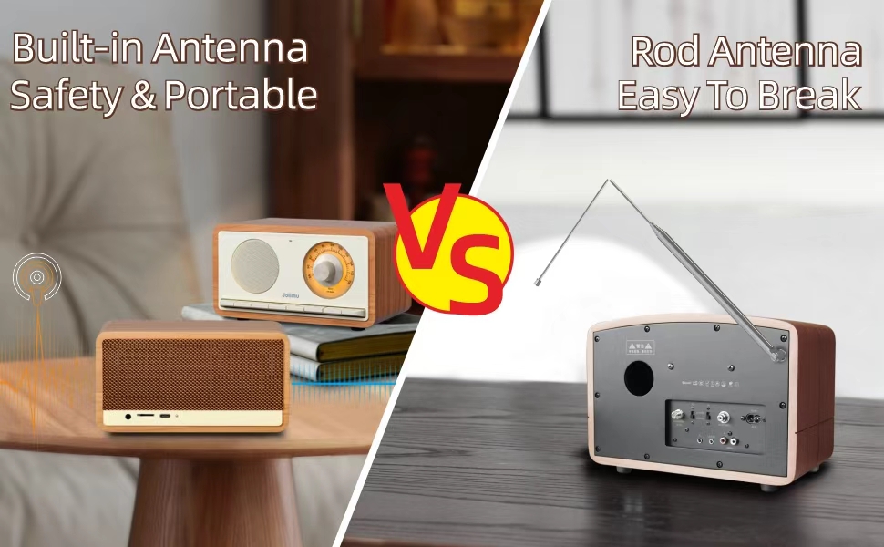 Portable fm radio with Built in antenna