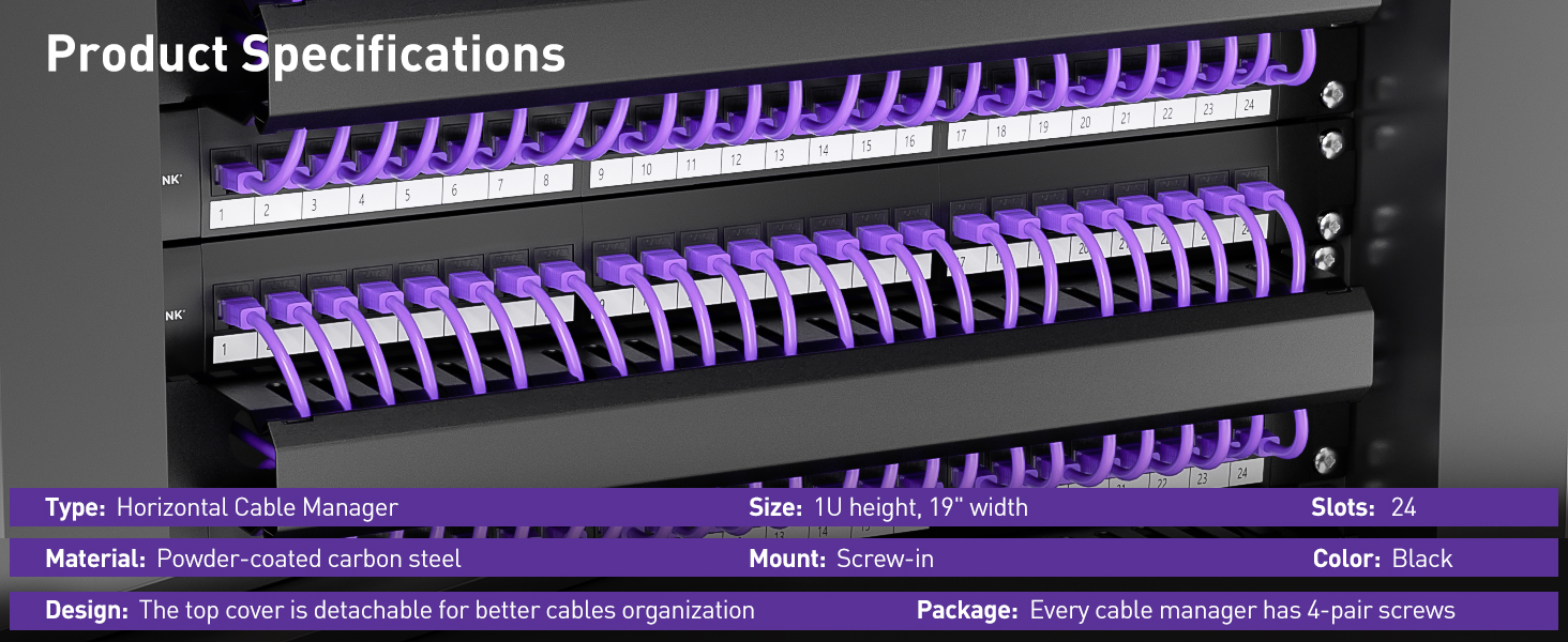 RACK CABLE MANAGEMENT