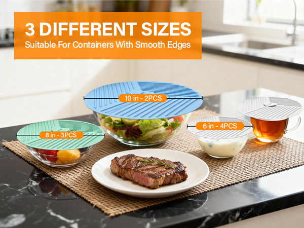 Silicone Lids for Bowls