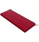 Summsun Outdoor Bench Cushion: Waterproof and Fade Resistant Patio Furniture Cushions - Non-Slip ...