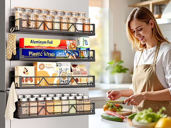 magnetic spice rack