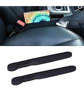 Amooca Car Seat Gap Filler 2pc Set Universal Fit for Car SUV Truck Vehicle Seat Gap Coverage Fill...